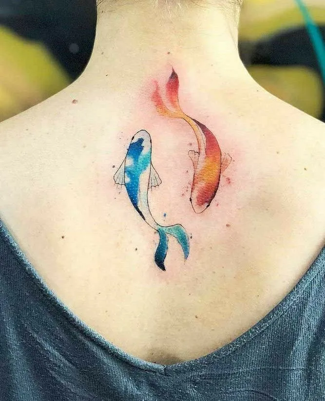 Koi Fish Pisces Tattoo: Capturing the Spirit of the Eternal Wanderer